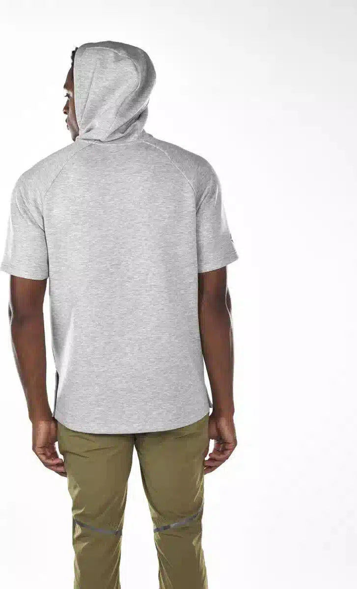 Evoshield Men’s Pro Team Short Sleeve Hoodie 2.0 Wb6031402 - Heather Gray