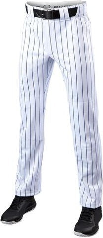 Evoshield Men’s Salute Pinstripe Open Bottom Pant Wb6017702 - Team White Navy