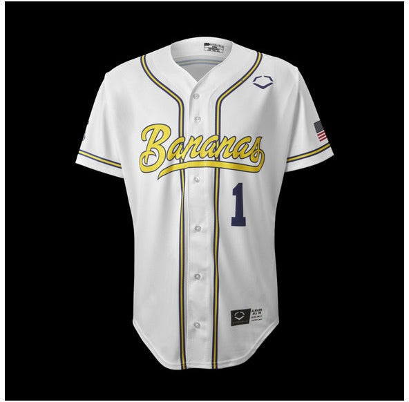 Evoshield Men’s Savannah Bananas Jersey Wb6038702 - Team White