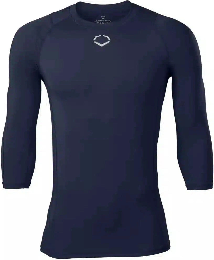 Evoshield Men’s Season Ready Fitted Mid Sleeve Shirt Wb6040902 - Navy