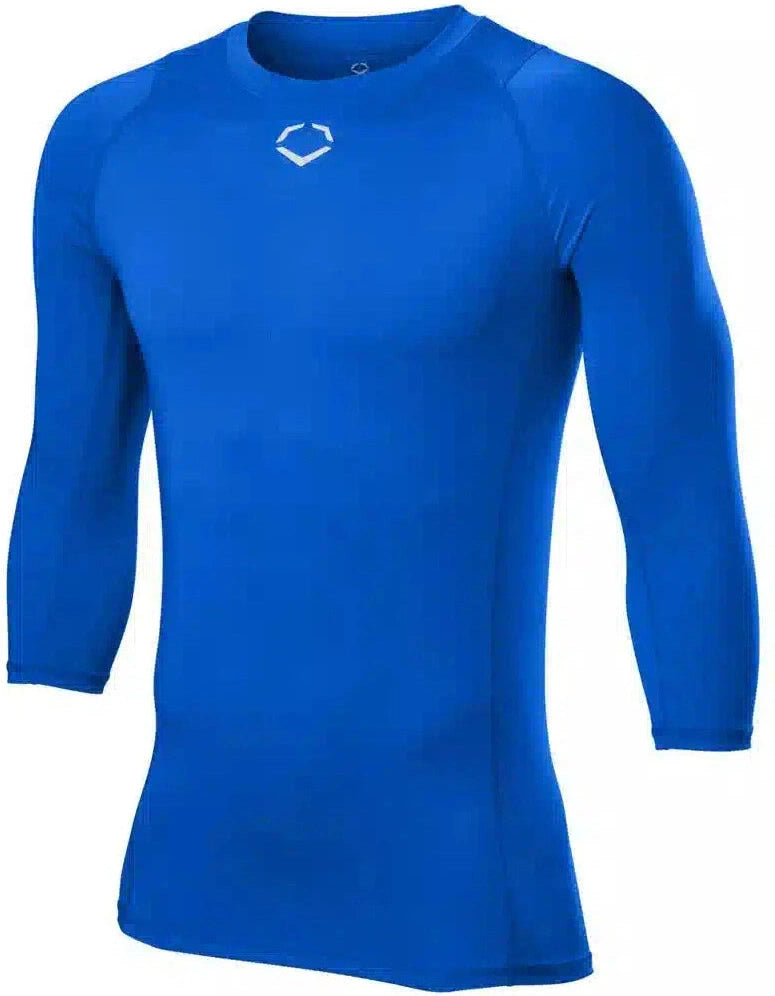 Evoshield Men’s Season Ready Fitted Mid Sleeve Shirt Wb6040903 - Royal