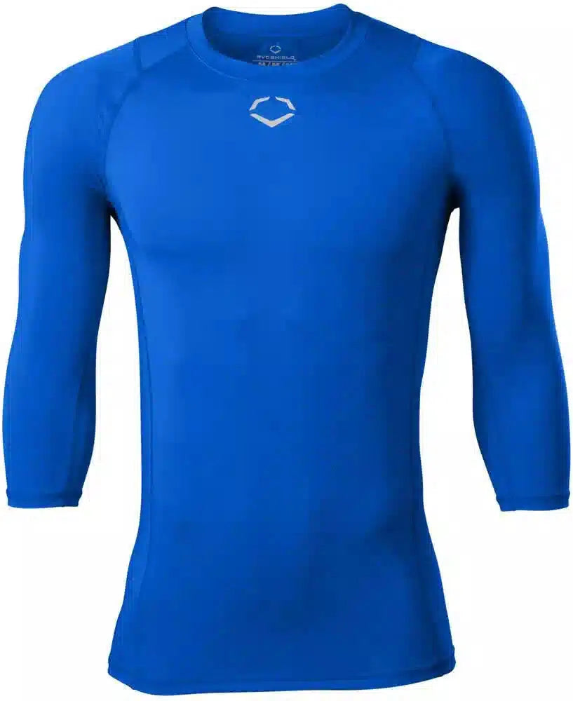 Evoshield Men’s Season Ready Fitted Mid Sleeve Shirt Wb6040903 - Royal
