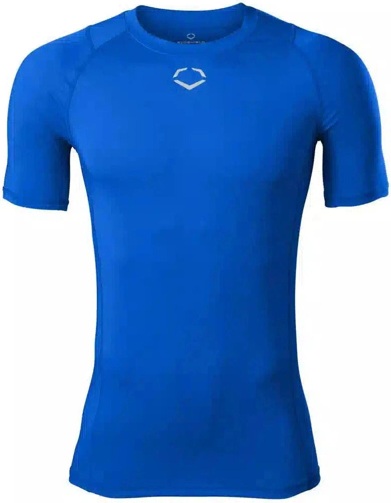 Evoshield Men’s Season Ready Fitted Short Sleeve Shirt Wb6040803 - Royal
