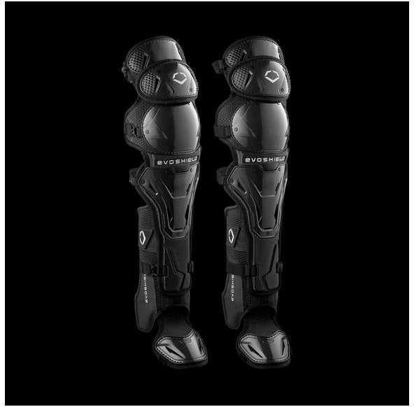 Evoshield Pro-srz 2.0 Baseball Catcher’s Intermediate Leg Guards Wb5763001 - Black