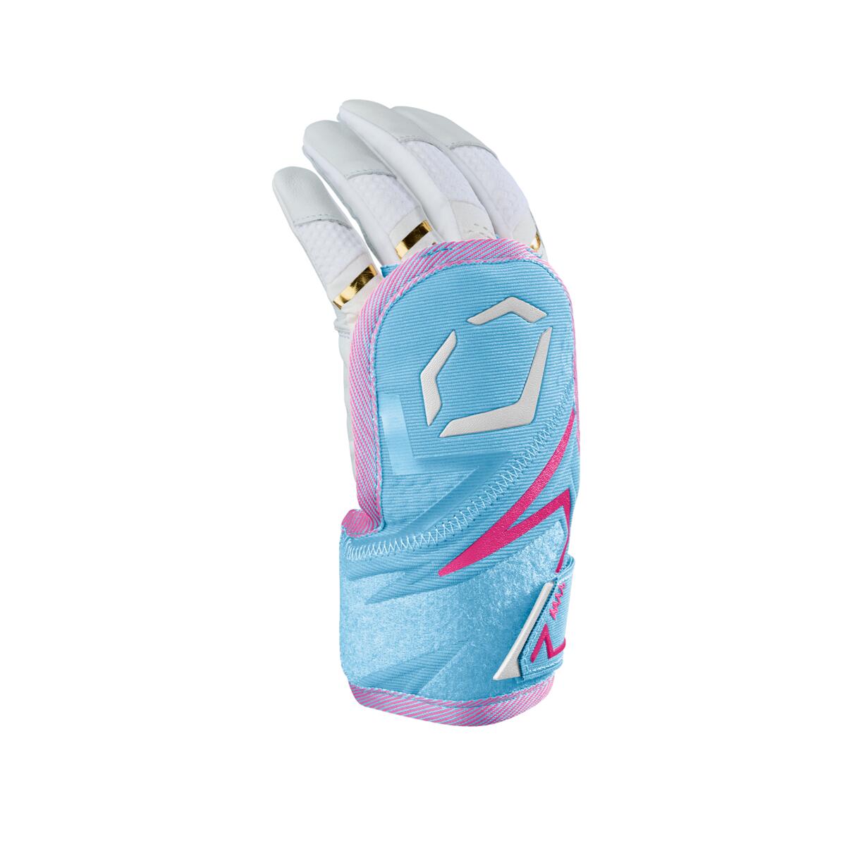 Evoshield Pro-srz 3.0 Batter’s Hand Guard (lhh) - Light Blue Hot Pink