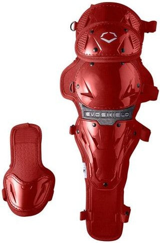 Evoshield Pro-srz Baseball Catcher’s Adult Upper Leg Guards Wb5707905 - Scarlet - Red
