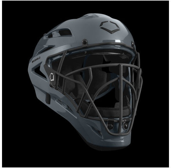 Evoshield Pro-srz Catcher’s Helmet Low Profile Facemask Wb5720102 - Charcoal