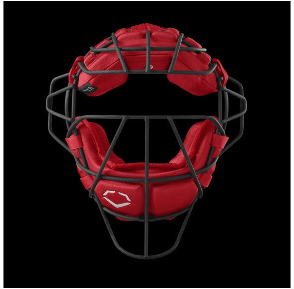 Evoshield Pro-srz Catcher’s Titanium Facemask Wb5735904 - Scarlet - Red / Osfm