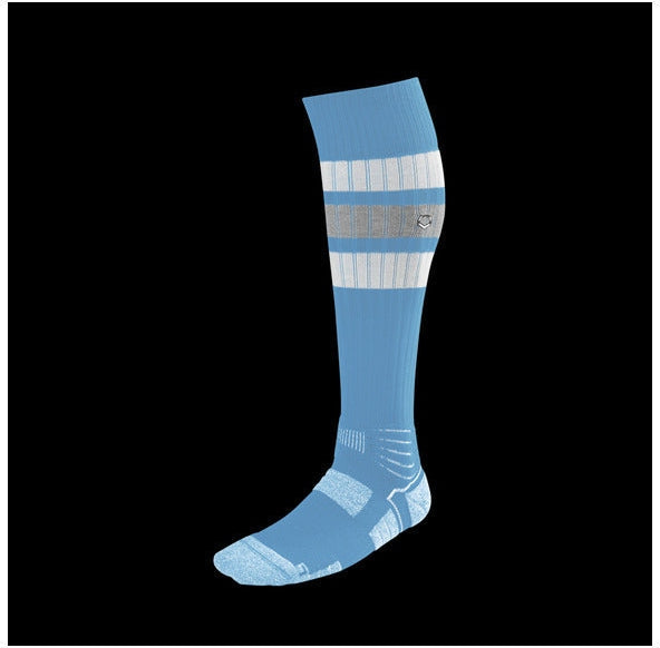 Evoshield Pro-srz Striped Game Socks Wb6010511 - Victory Blue