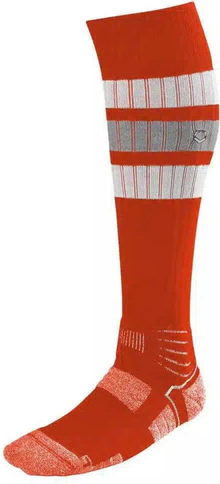 Evoshield Pro-srz Stripped Game Sock Wb6010506 - Orange