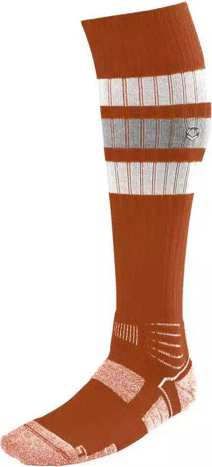 Evoshield Pro-srz Stripped Game Sock Wb6010512 - Texas Orange