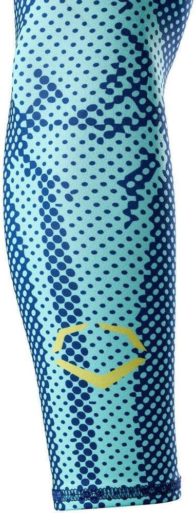 Evoshield Records not Bones 1 Youth Arm Sleeve - Columbia Blue Royal