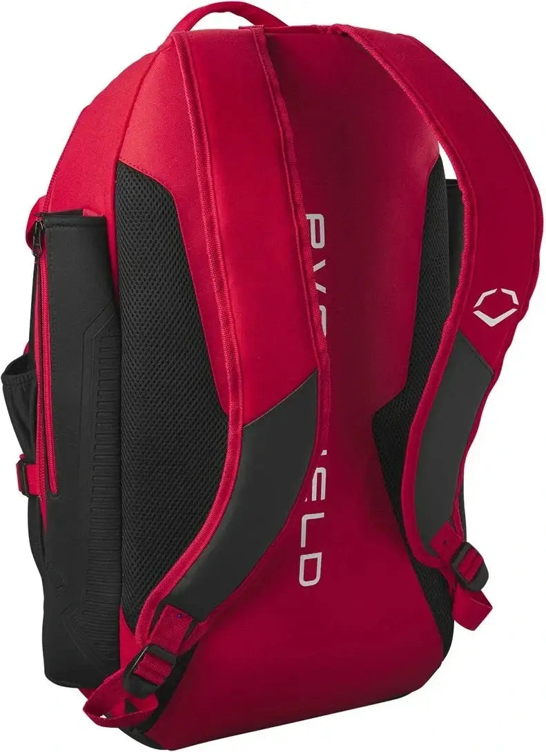 Evoshield Recruit Backpack Baseball/softball Bat Bag - Red Gray