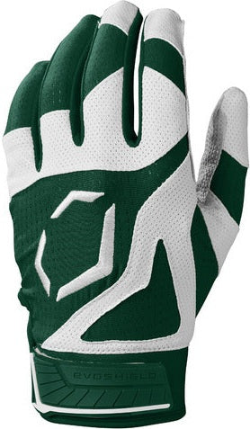 Evoshield Srz-1 Adult Batting Gloves Wb5712002 - Dark Green