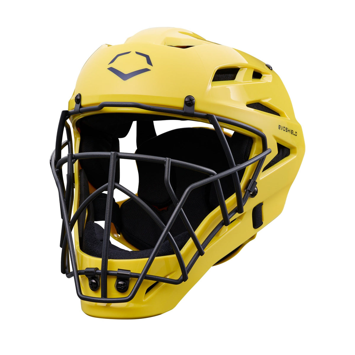 Evoshield Srz-1 Intermediate Baseball Catcher’s Gear Kit Wbr00116001int - Yellow Navy