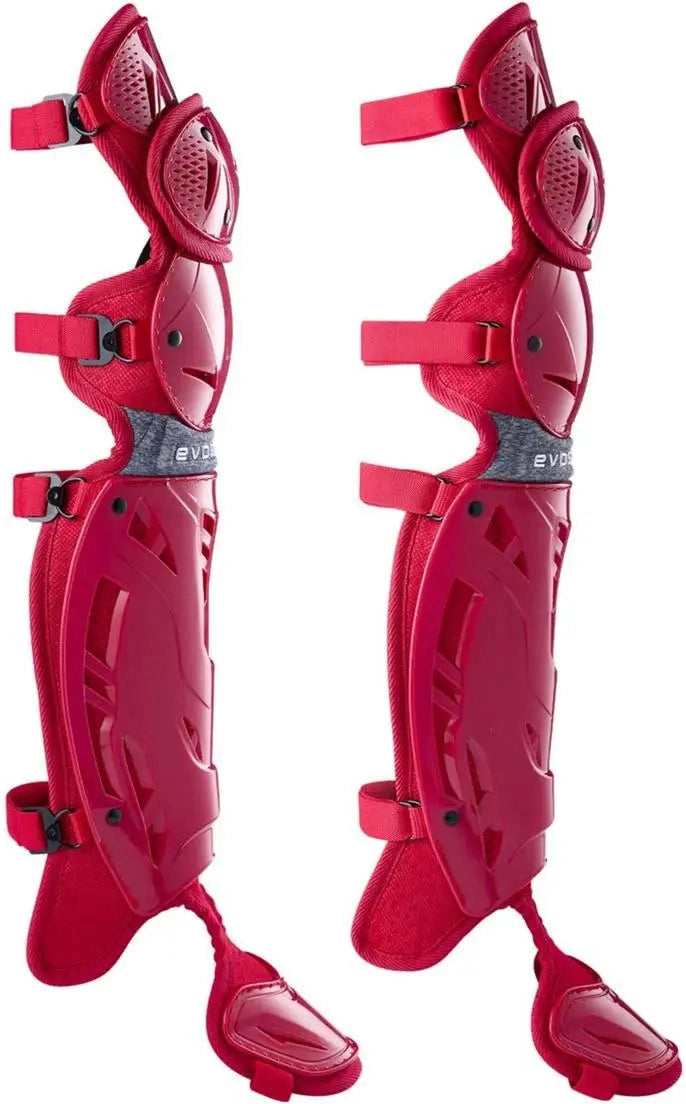 Evoshield Srz-1 Intermediate Baseball Catcher’s Gear Kit Wbr00028005int - Red