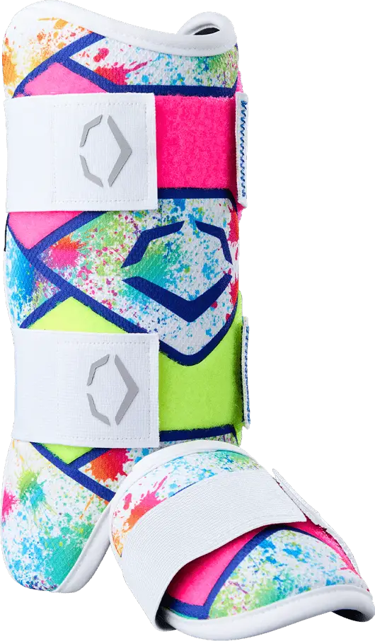 Evoshield Srz-2 Youth Batter’s Leg Guard Wb57646 - Splatter Paint