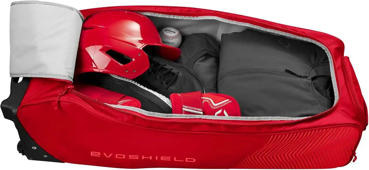 Evoshield Tone Set Wheeled Bag - Scarlet - Red