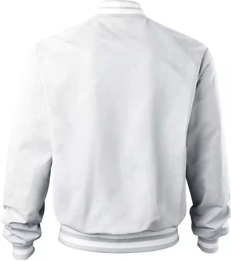 Evoshield Unisex Satin Bomber Jacket Wb6048102 - Silver