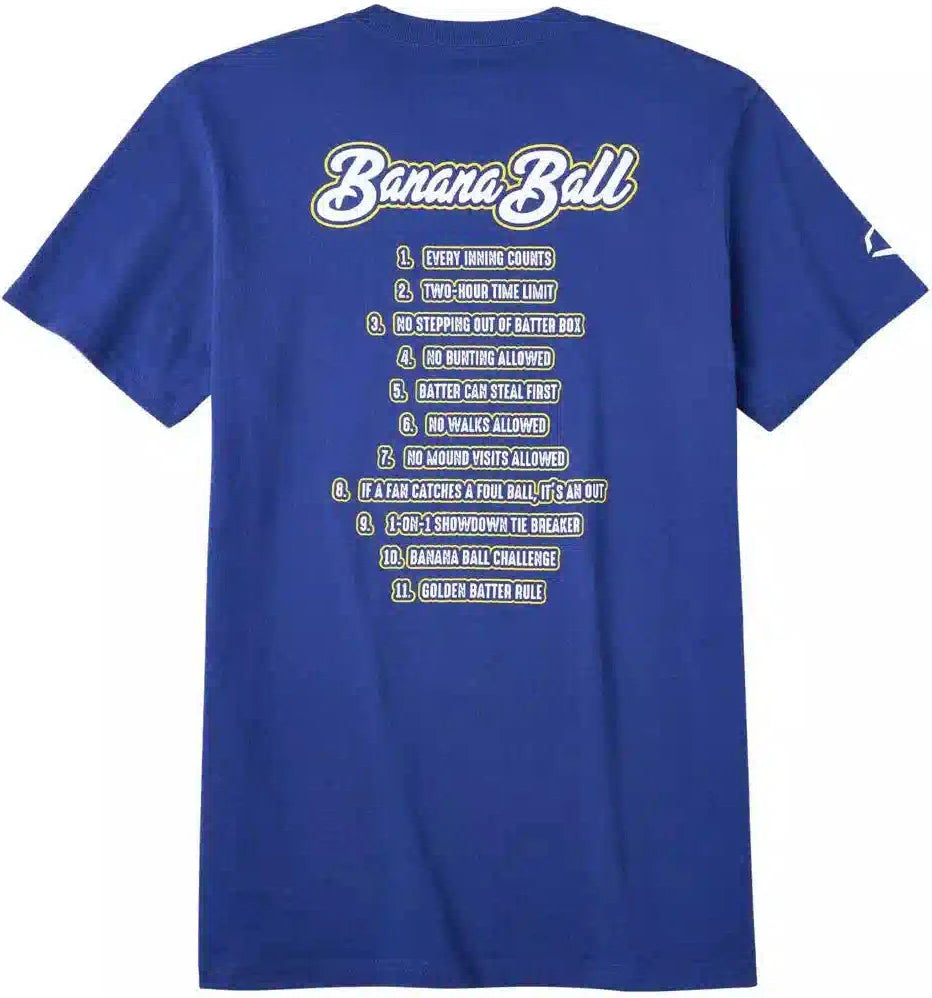 Evoshield Unisex Savannah Bananas Cotton Tee Wb6082301 - Navy