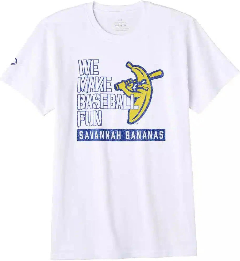 Evoshield Unisex Savannah Bananas Fun Tee Wbe0106w01101 - Team White