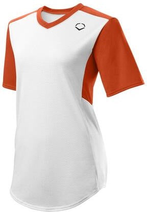 Evoshield Women’s E810 V-neck Pullover Jersey Wtv4620or - Orange