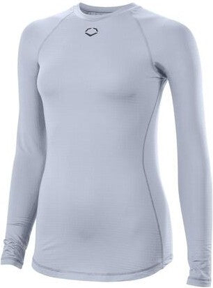 Evoshield Women’s Fitted Long Sleeve Wb6017302 - Pearl