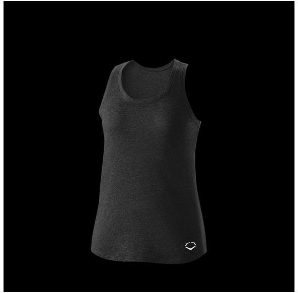 Evoshield Women’s Heather Racerback Tank Wtv3002bl - Black