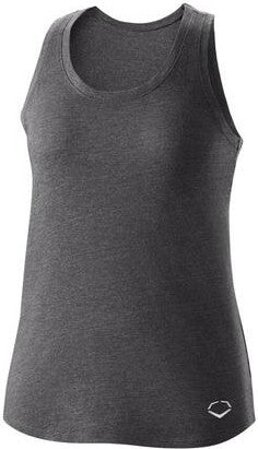 Evoshield Women’s Heather Racerback Tank Wtv3002ch - Charcoal