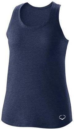 Evoshield Women’s Heather Racerback Tank Wtv3002na - Navy