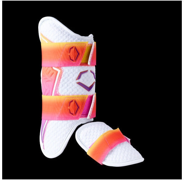 Evoshield X-srz Gradient Leg Guard Wbr00038001 - White Orange Purple - Rhh