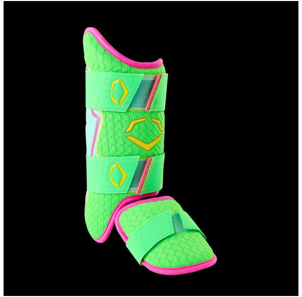 Evoshield X-srz Melon Batter’s Leg Guard Wb5780801 - Neon Green Pink Seafoam