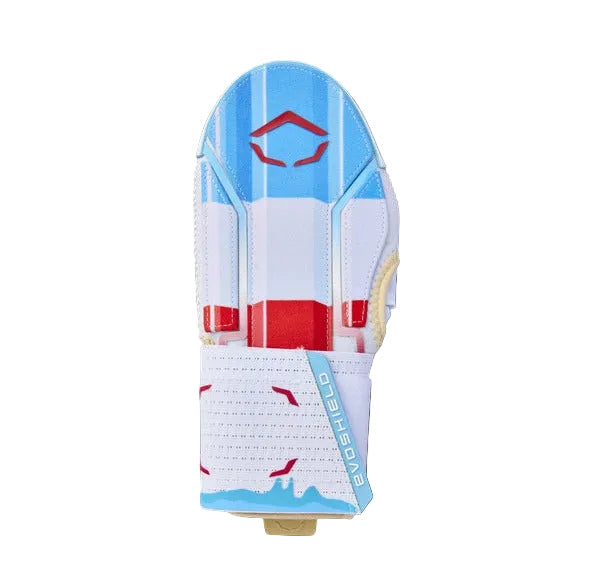 Evoshield X-srz Youth Sliding Mitt 2.0 Wb5767601 - White Victory Blue Scarlet - Columbia Red