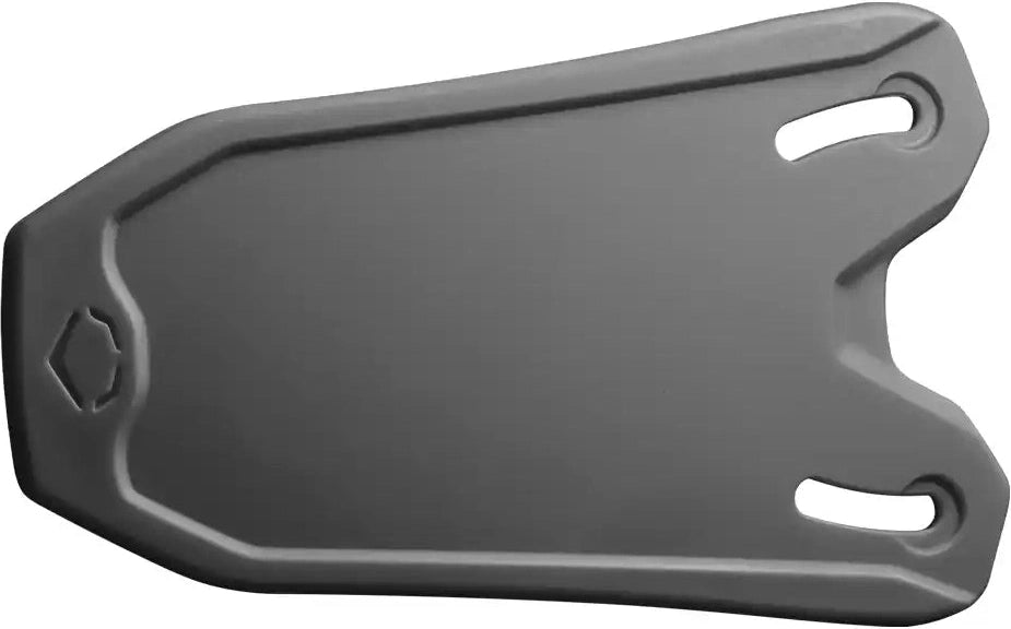 Evoshield Xvt 2.0 Bilateral Matte Batting Helmet Face Shield (jaw Guard) Wb57729 - Charcoal - Dark Gray