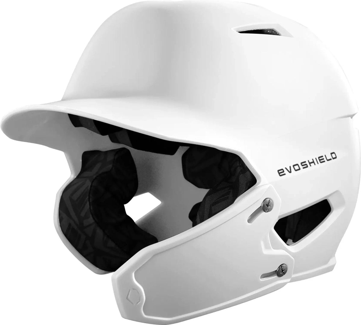 Evoshield Xvt 2.0 Bilateral Matte Batting Helmet Face Shield (jaw Guard) Wb57729 - White