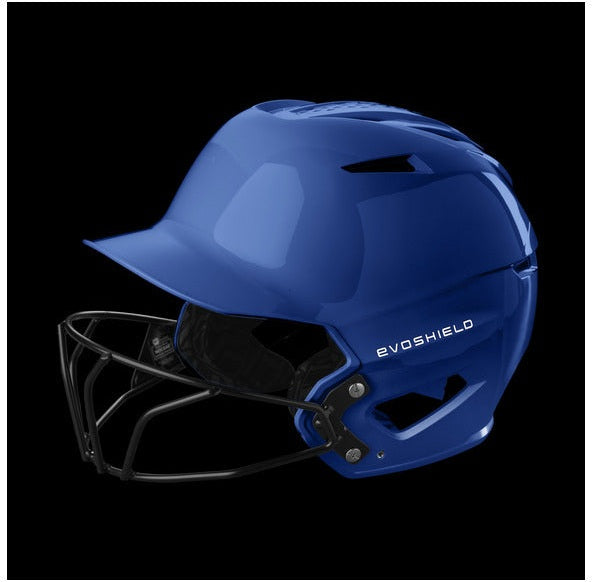 Evoshield Xvt 2.0 Glossy Batting Helmet with Softball Mask Wb5725904 - Royal