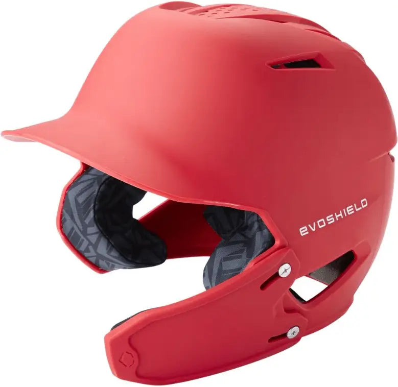 Evoshield Xvt 2.0 Helmet Matte Batting with Face Shield Wbr00012005 - Scarlet