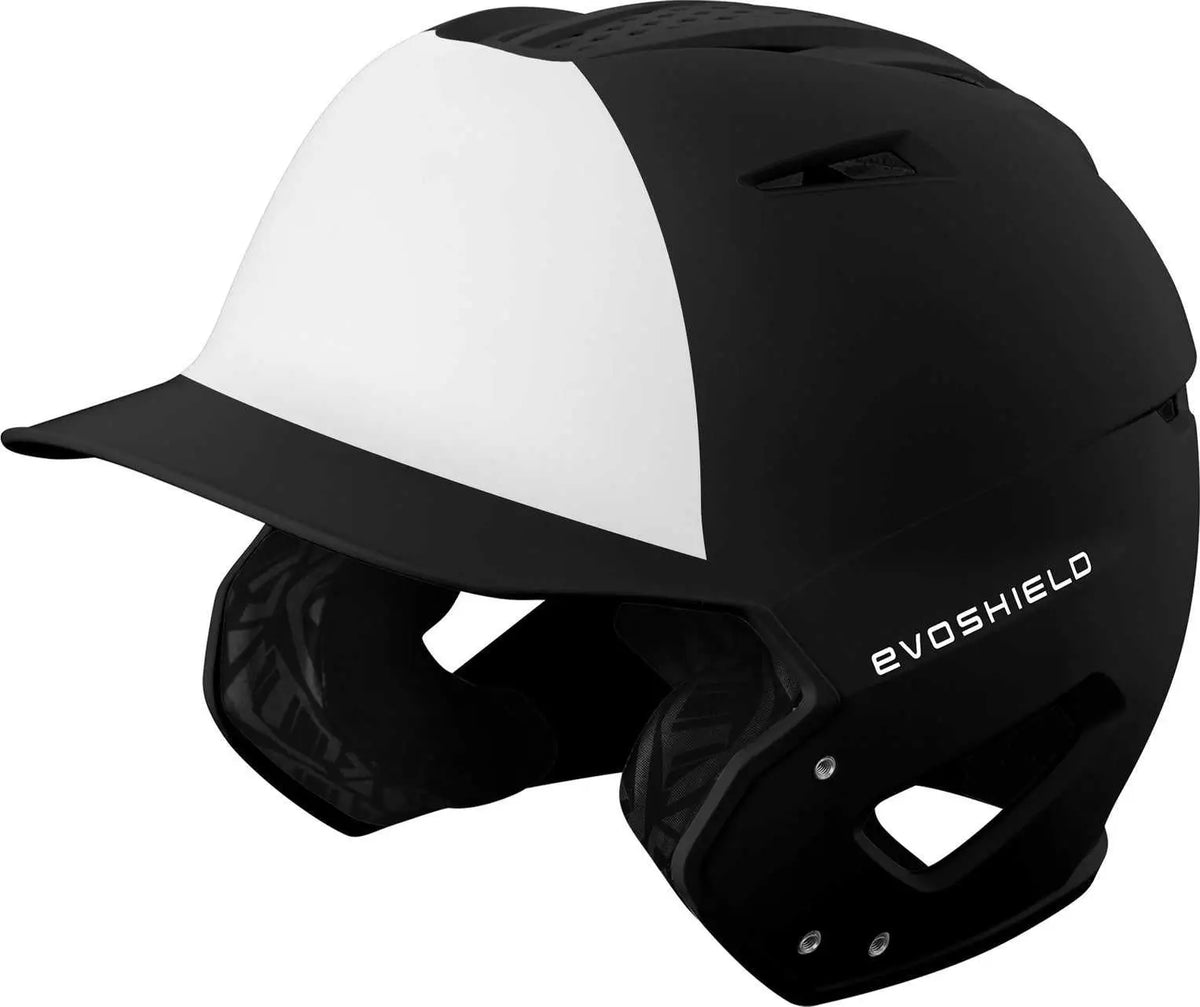 Evoshield Xvt 2.0 Matte Batting Helmet - Black White
