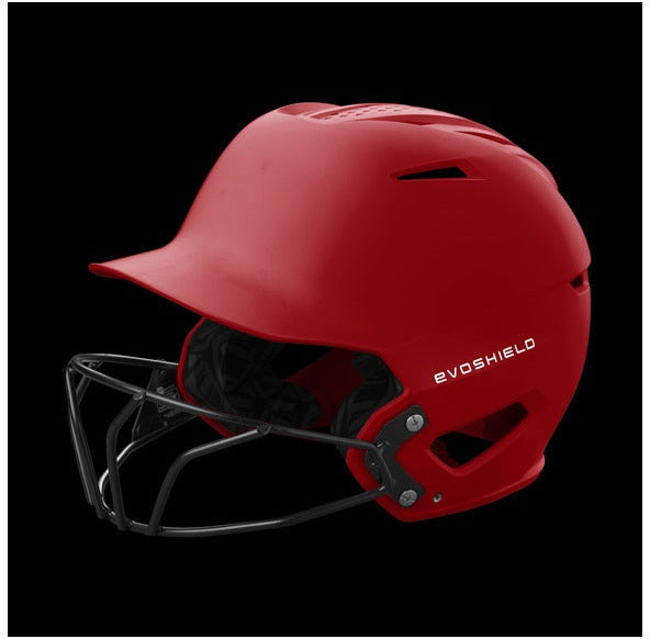 Evoshield Xvt 2.0 Matte Batting Helmet with Facemask Wb5725705 - Scarlet