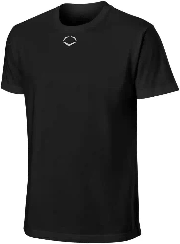 Evoshield Youth Cotton Tee Wb6047801 - Black