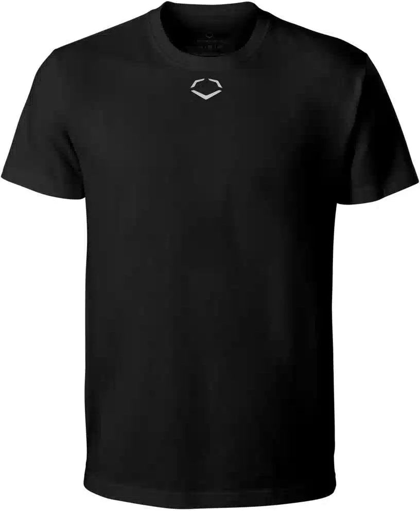 Evoshield Youth Cotton Tee Wb6047801 - Black