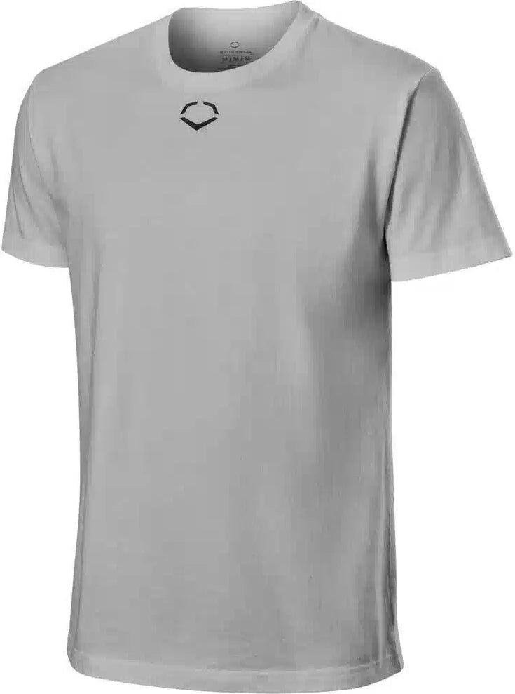 Evoshield Youth Cotton Tee Wb6047802 - Light Gray