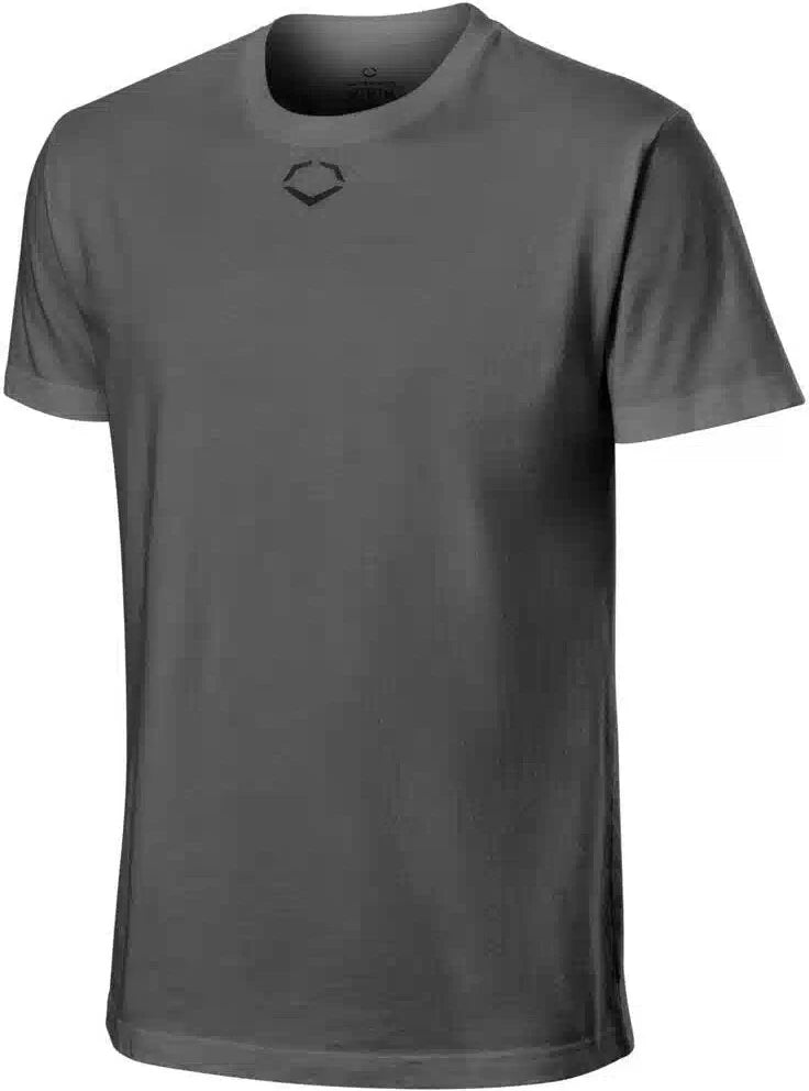 Evoshield Youth Cotton Tee Wb6047805 - Charcoal