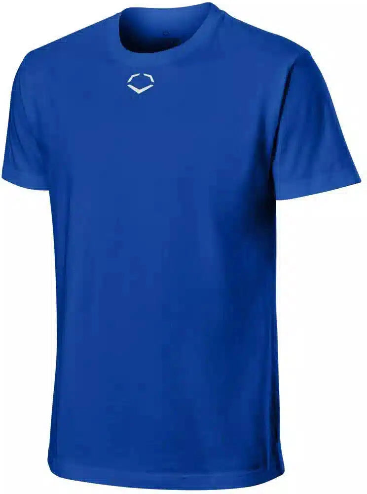 Evoshield Youth Cotton Tee Wb6047806 - Royal