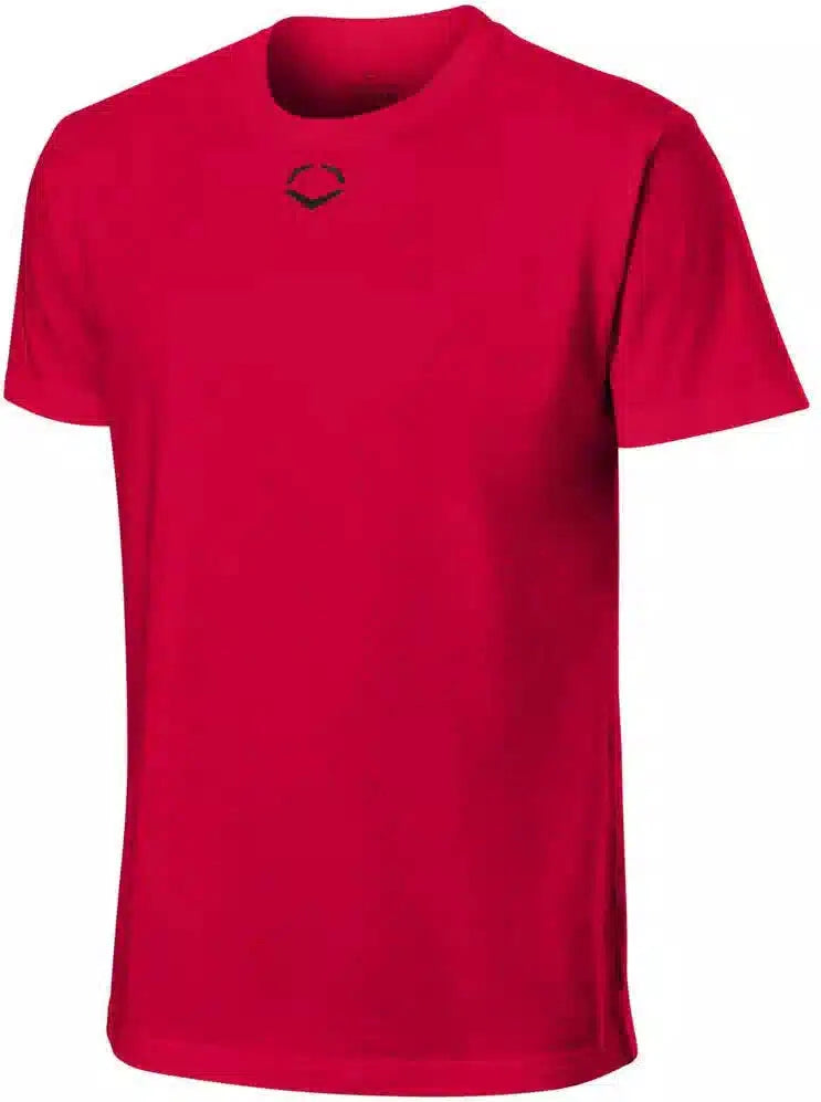 Evoshield Youth Cotton Tee Wb6047807 - Scarlet