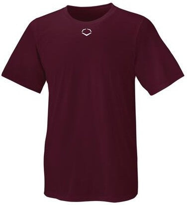 Evoshield Youth E306 Tech Tee Wb6003502 - Cardinal