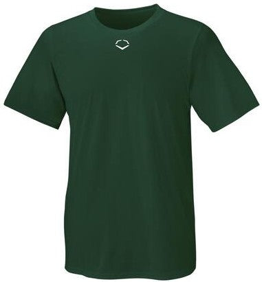 Evoshield Youth E306 Tech Tee Wb6003504 - Dark Green