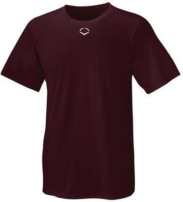 Evoshield Youth E306 Tech Tee Wb6003506 - Maroon