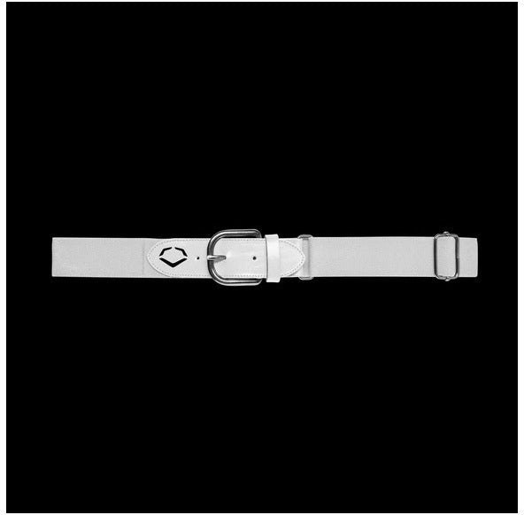 Evoshield Youth Elastic Game Belt Wb6037211 - Team White - Osfm