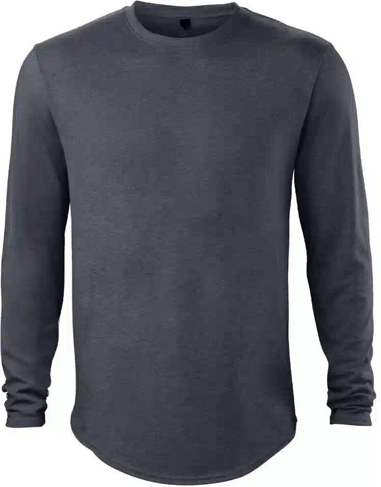 Evoshield Youth Essential Long Sleeve Tee Wb6078101 - Black Heather